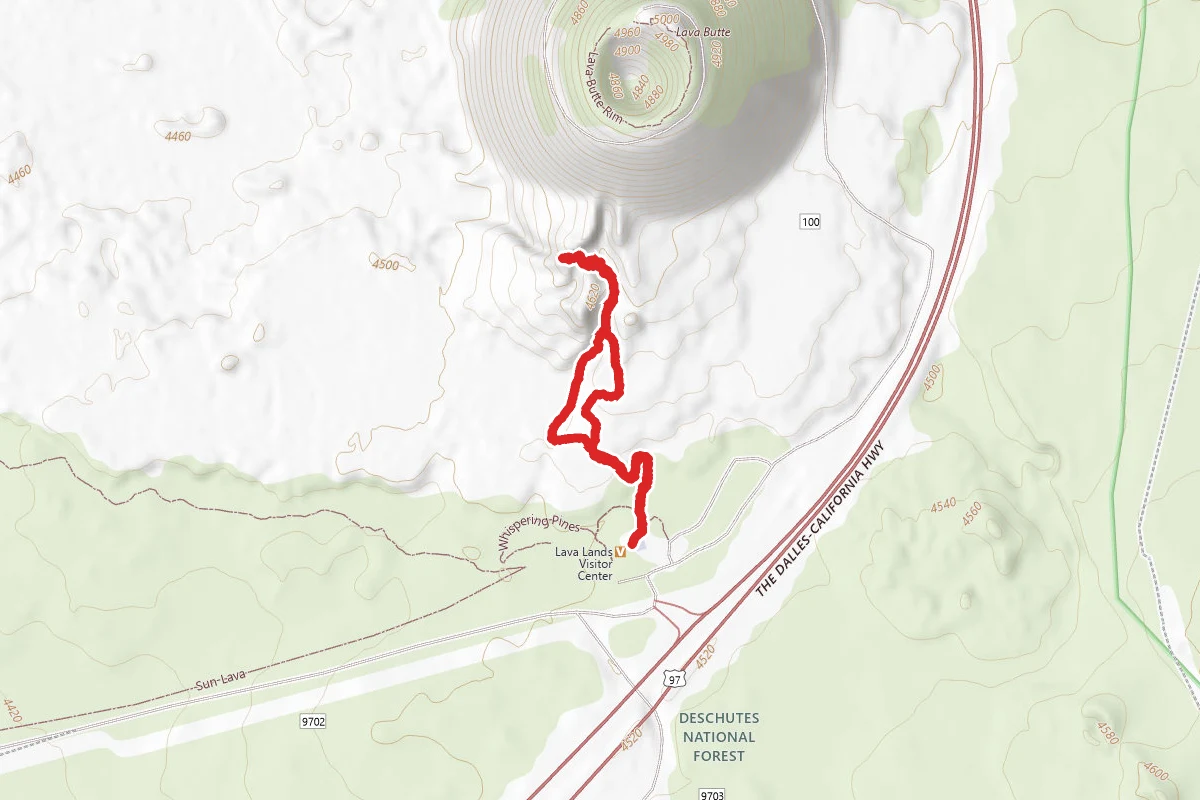 Lava Lands Visitor Center Loop