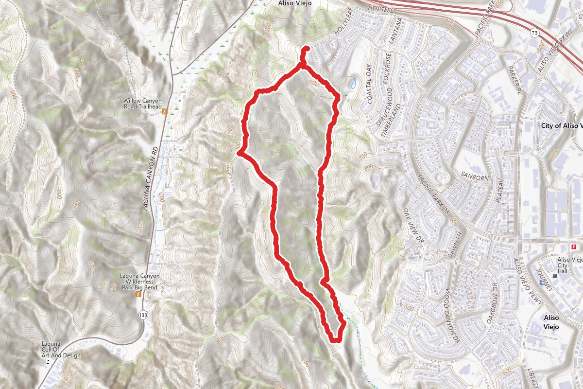 Rock It and Wood Canyon Loop