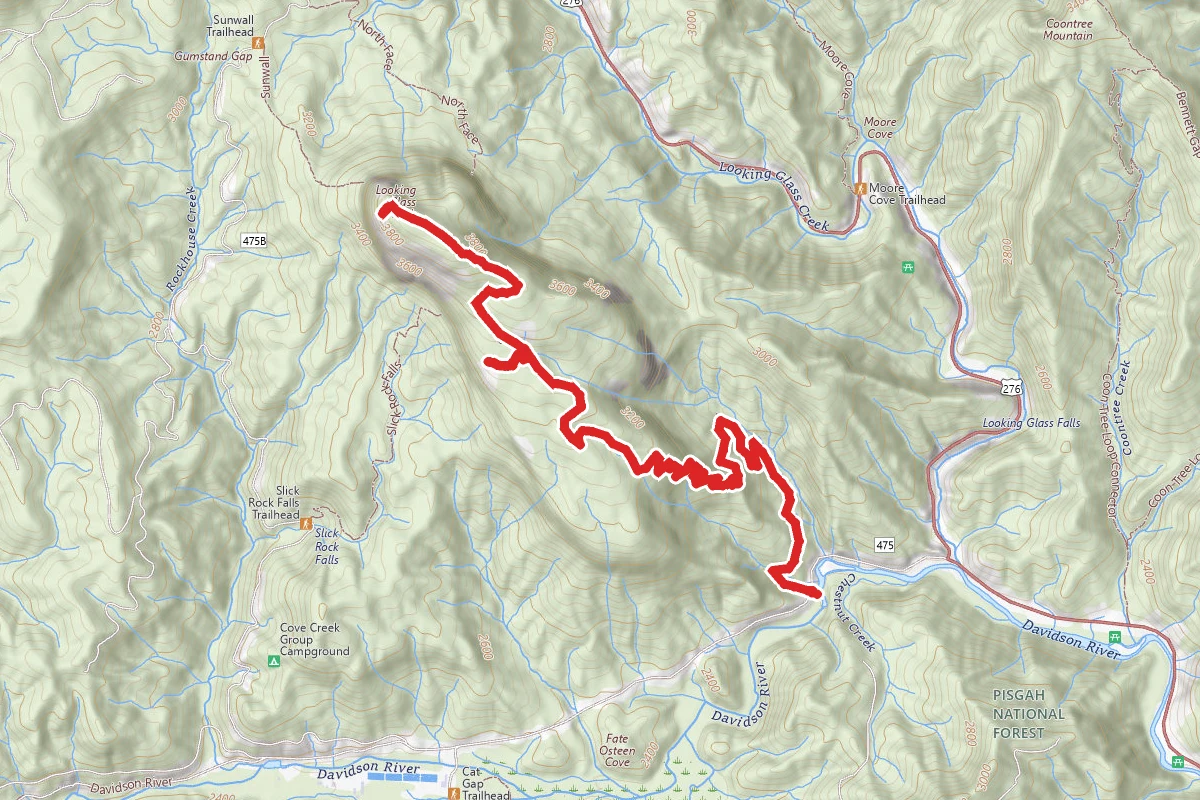 Looking Glass Rock Trail