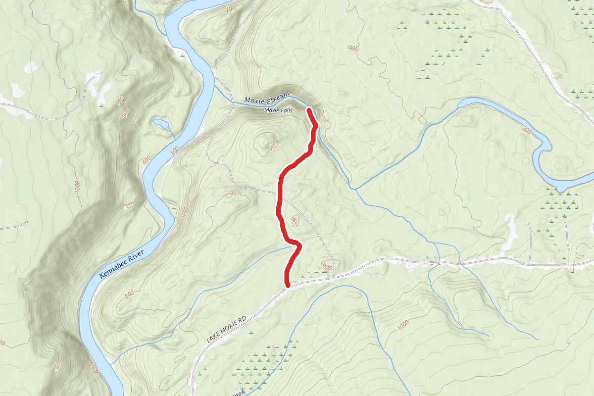 Moxie Falls Trail