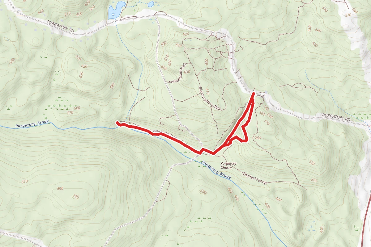 Chasm Loop Trail and Purgatory Brook