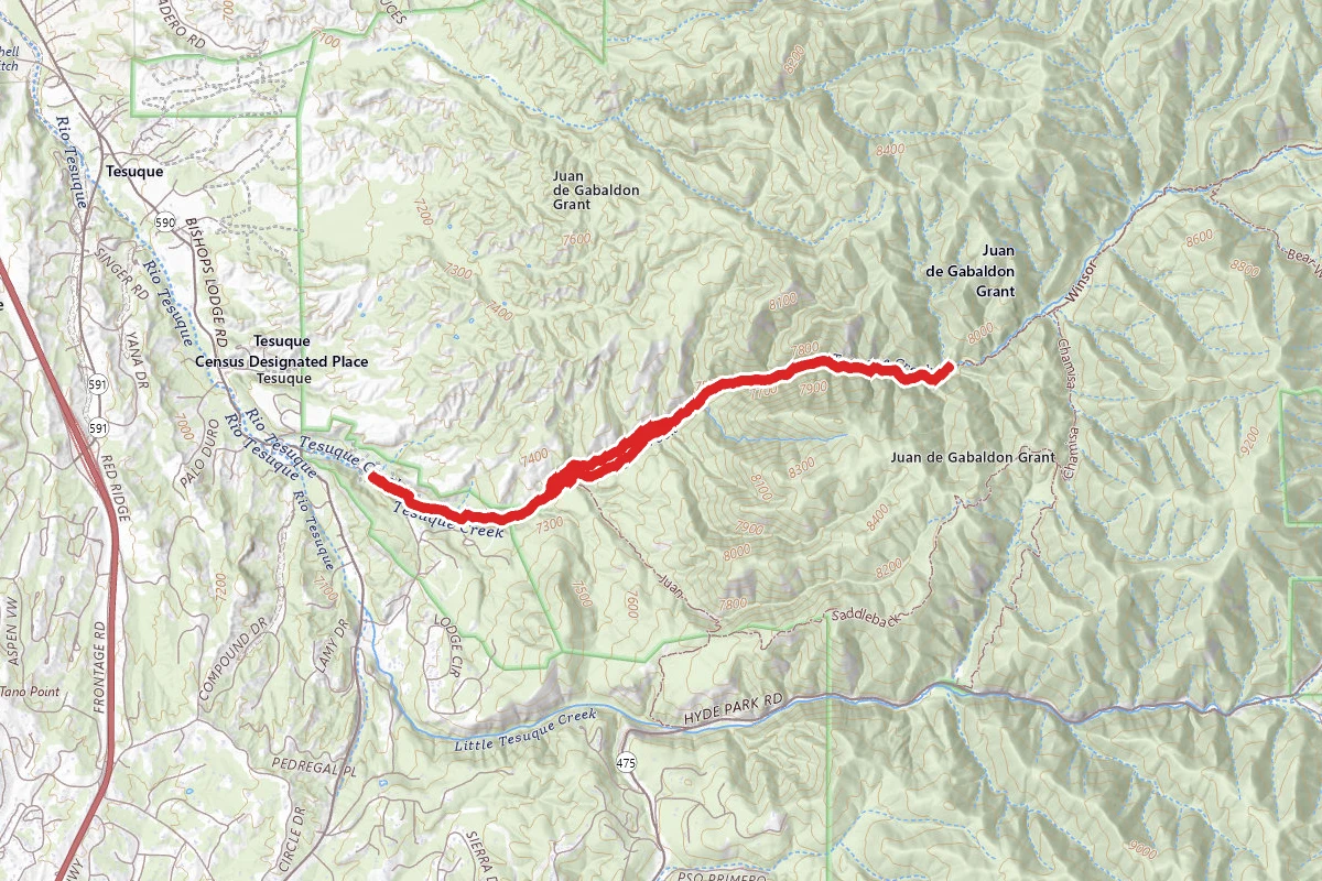 Tesuque Creek Trail