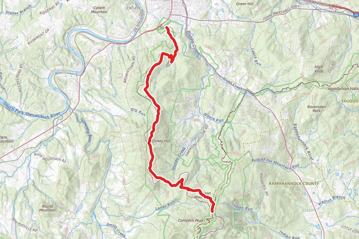 Dickey Ridge Trail