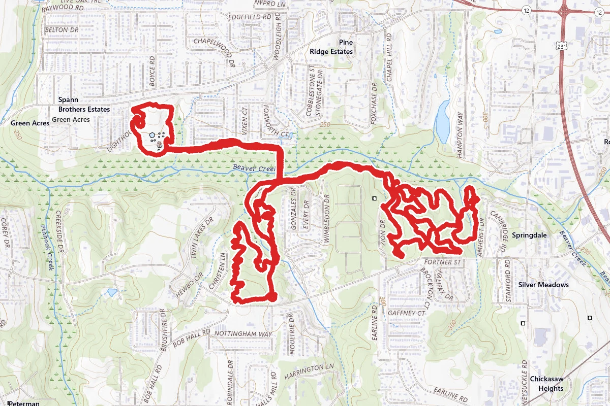 Forever Wild Trails Loop
