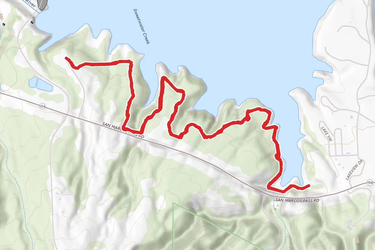Lake Cachuma Sweetwater Trail