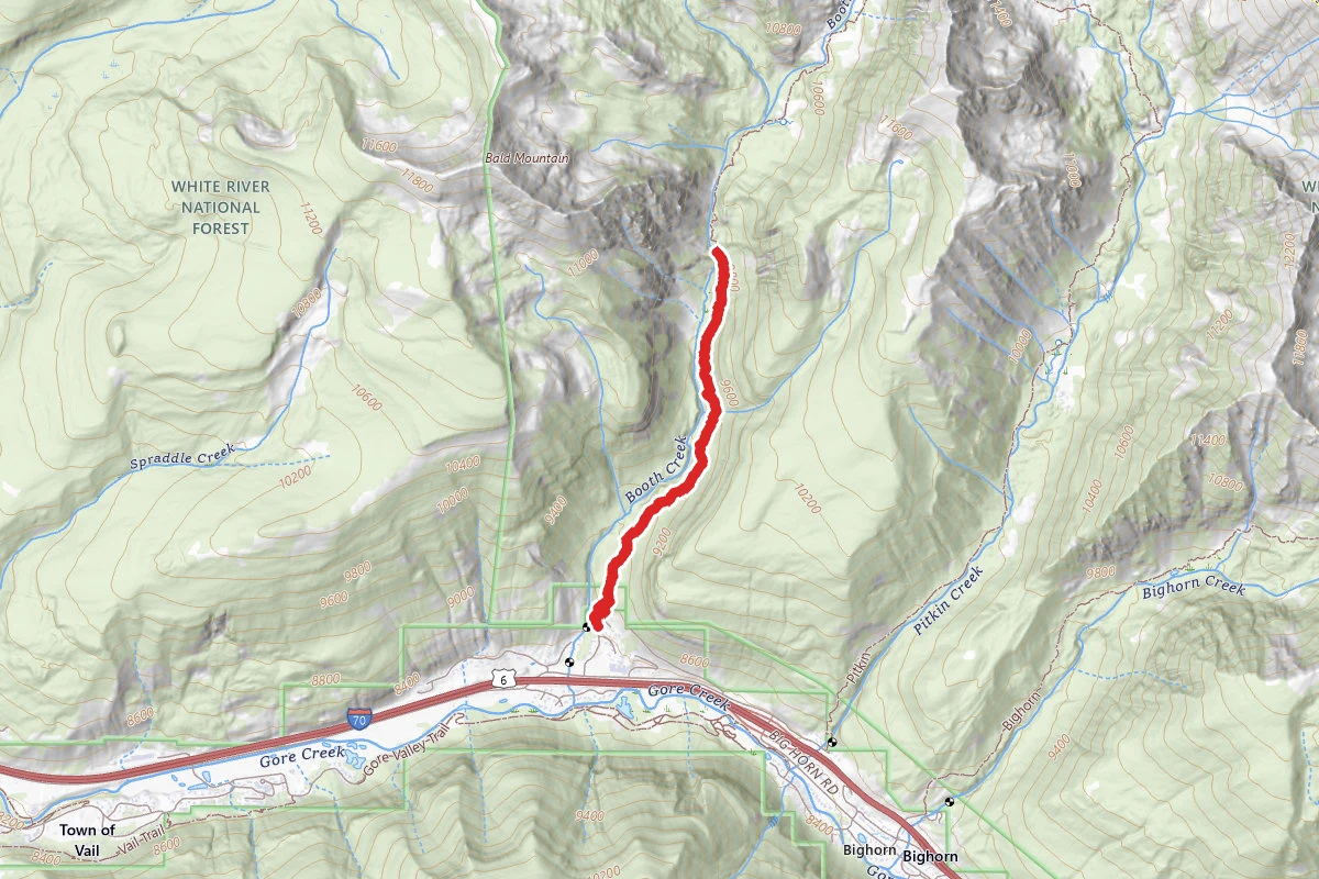 Booth Falls Trail