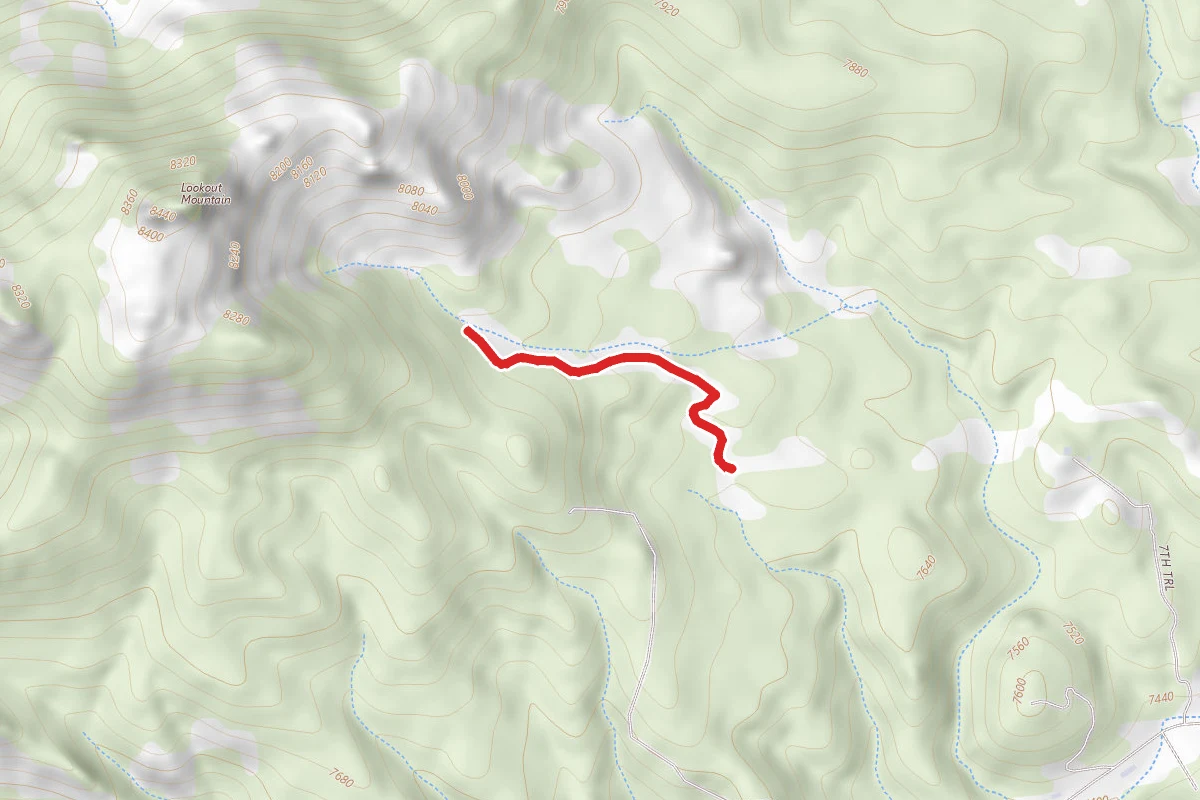 Silver Cloud Gulch Road
