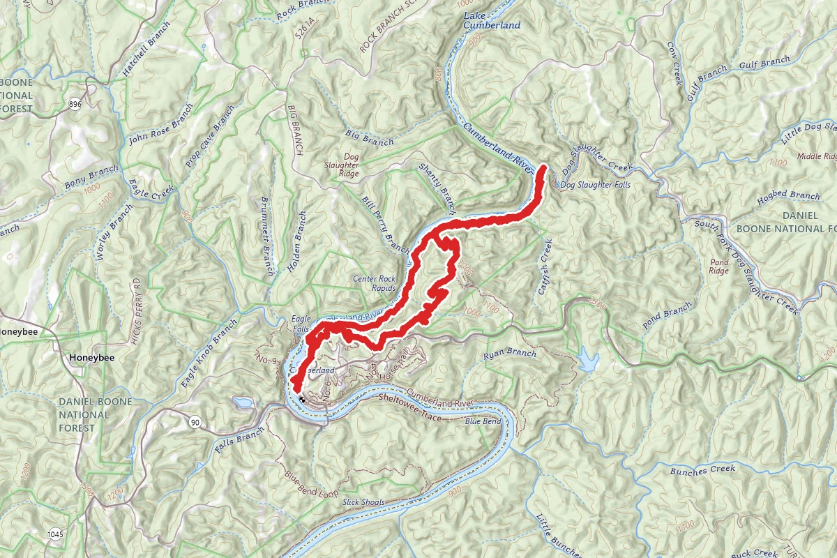 Cumberland Falls Number Two Trail