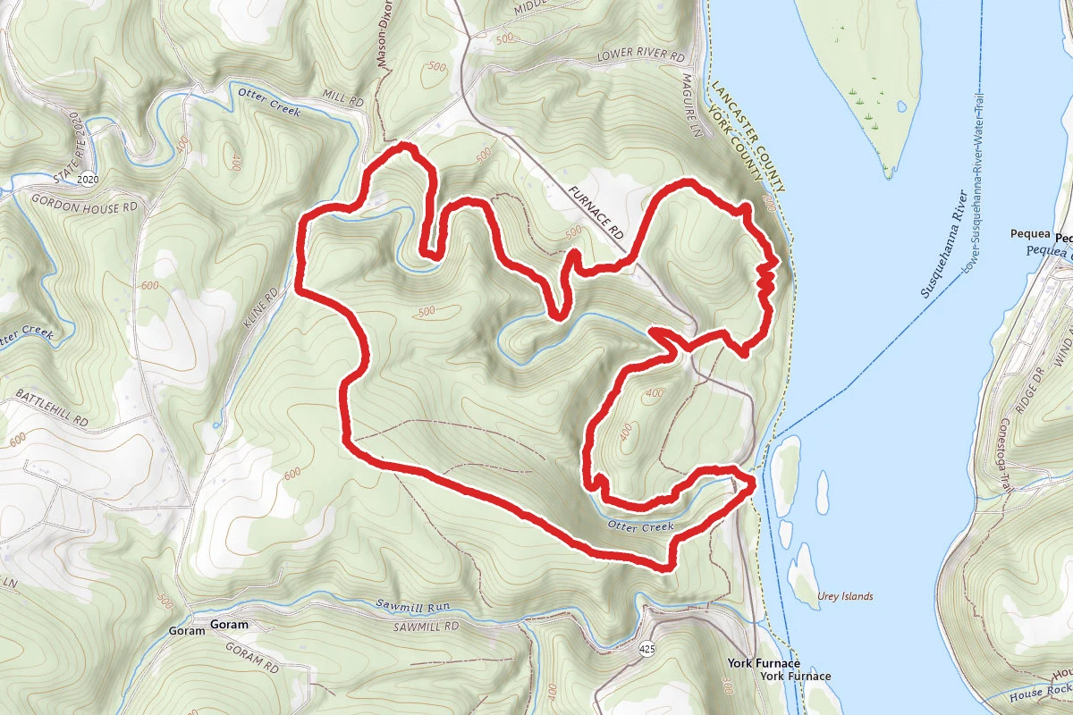 Mason-Dixon Trail Otter Creek Loop