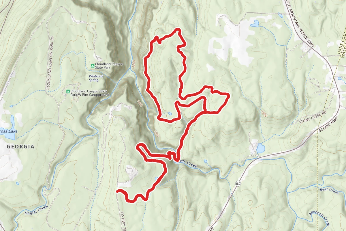Bear Creek Backcountry Trail
