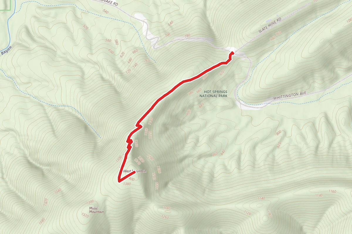 West Mountain via Sunset Trail