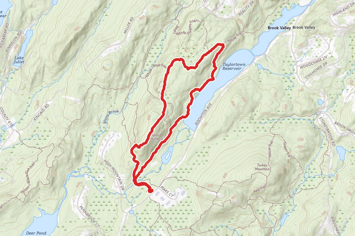 Taylortown Reservoir Trail