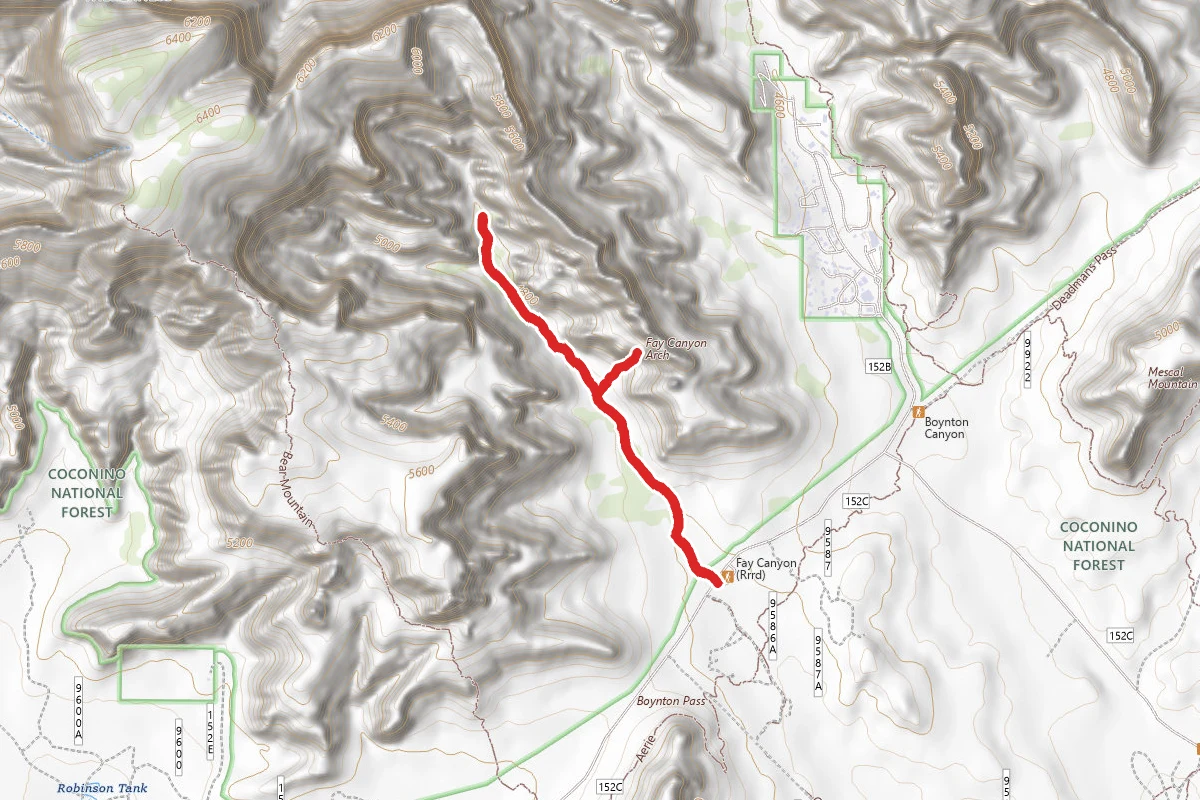 Fay Canyon Trail
