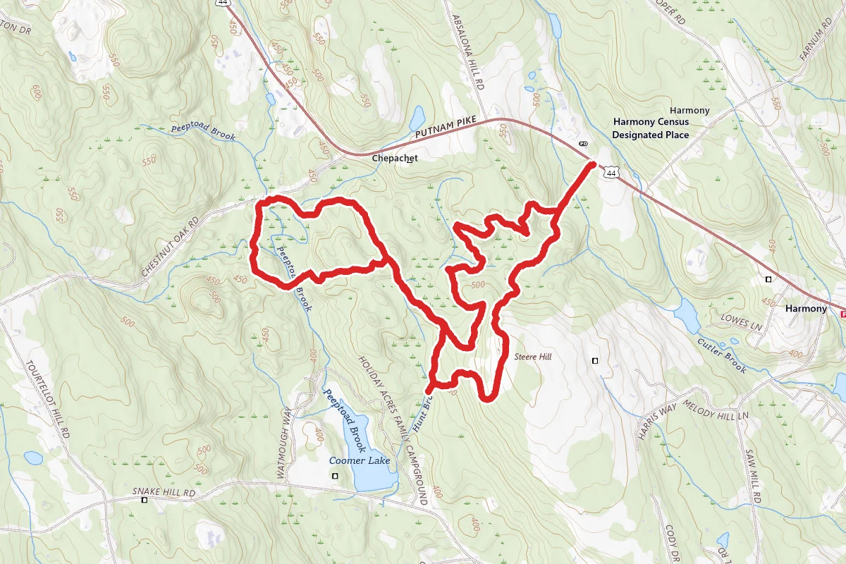 Steere Hill and Heritage Park Loop