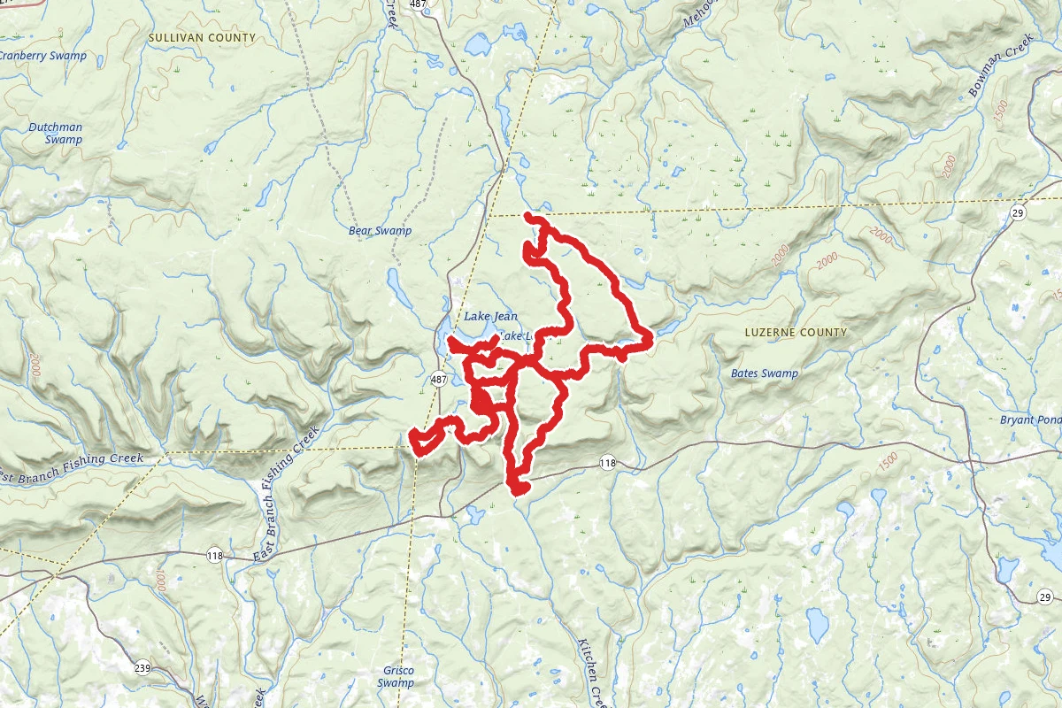 Ricketts Glen State Park Trails