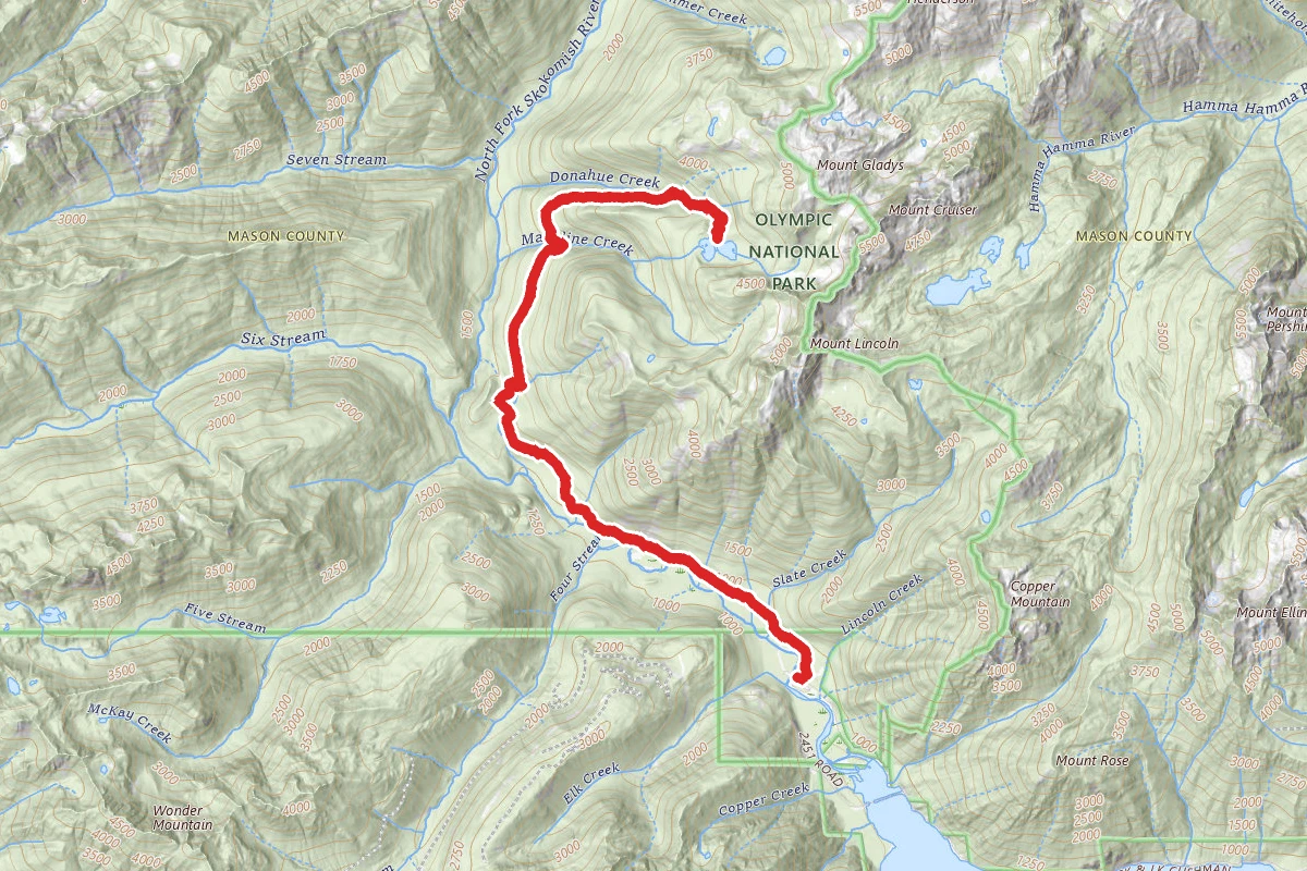 Flapjack Lakes Trail