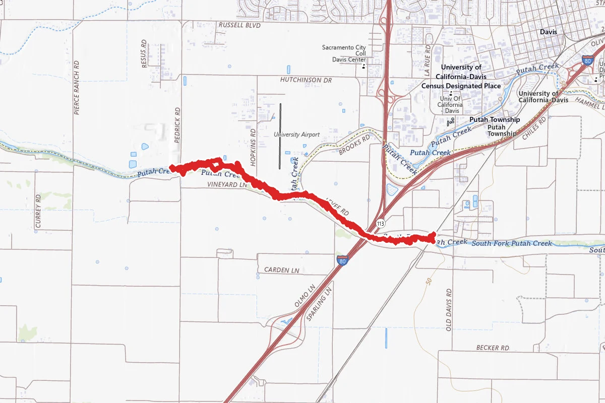 Putah Creek Trail