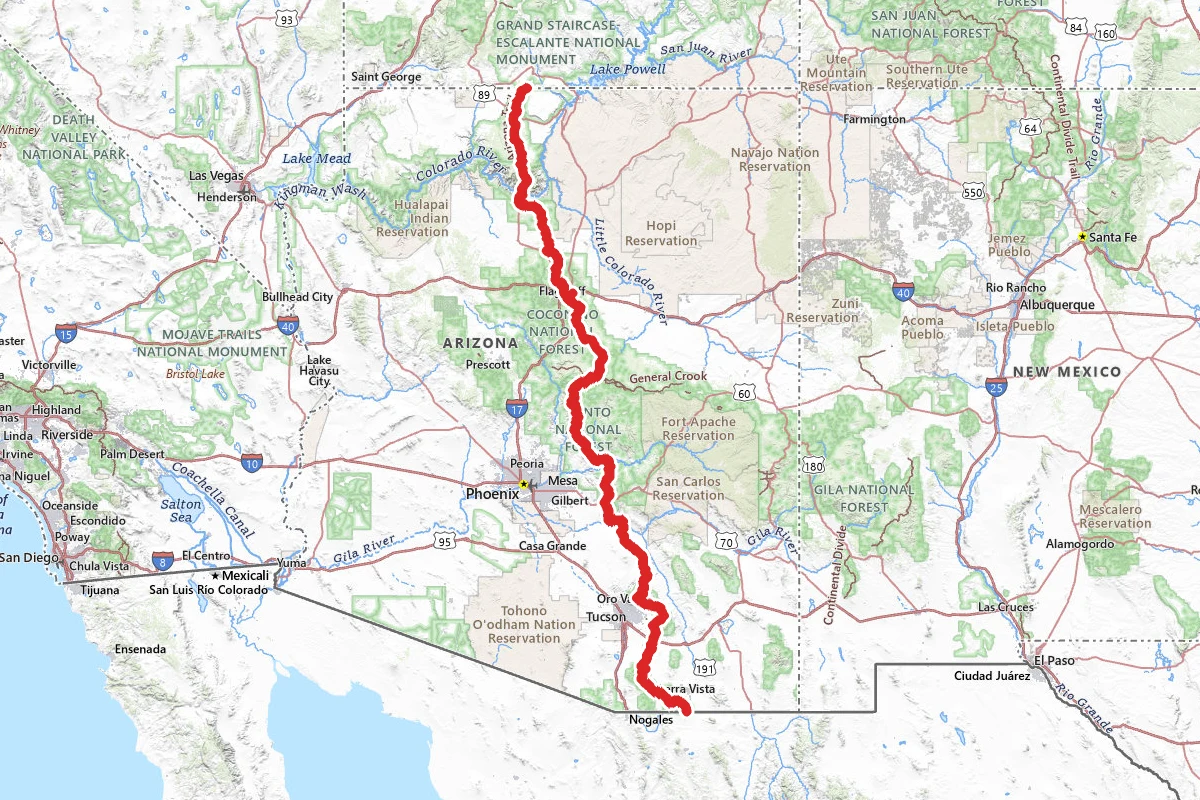 Arizona National Scenic Trail