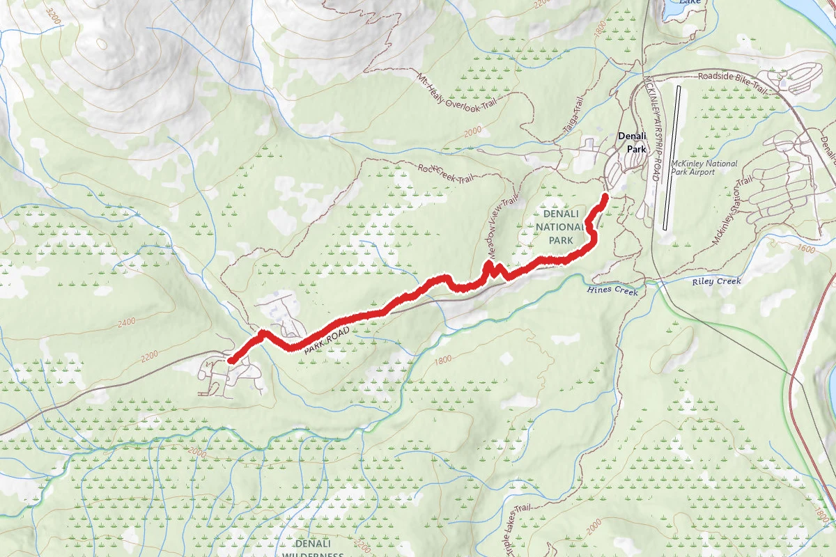 Roadside Hiking Trail