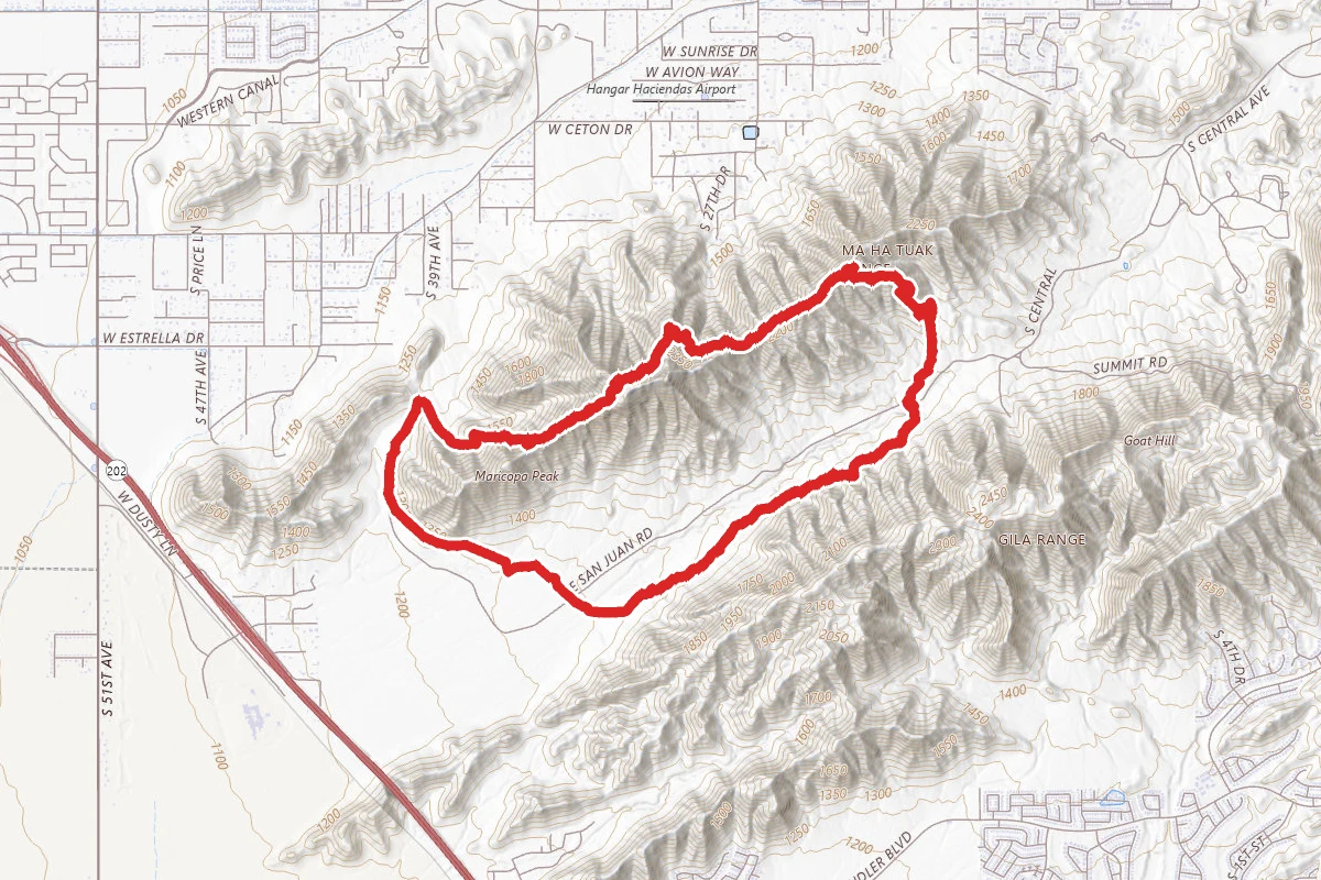 Alta Trail And Bajada Trail