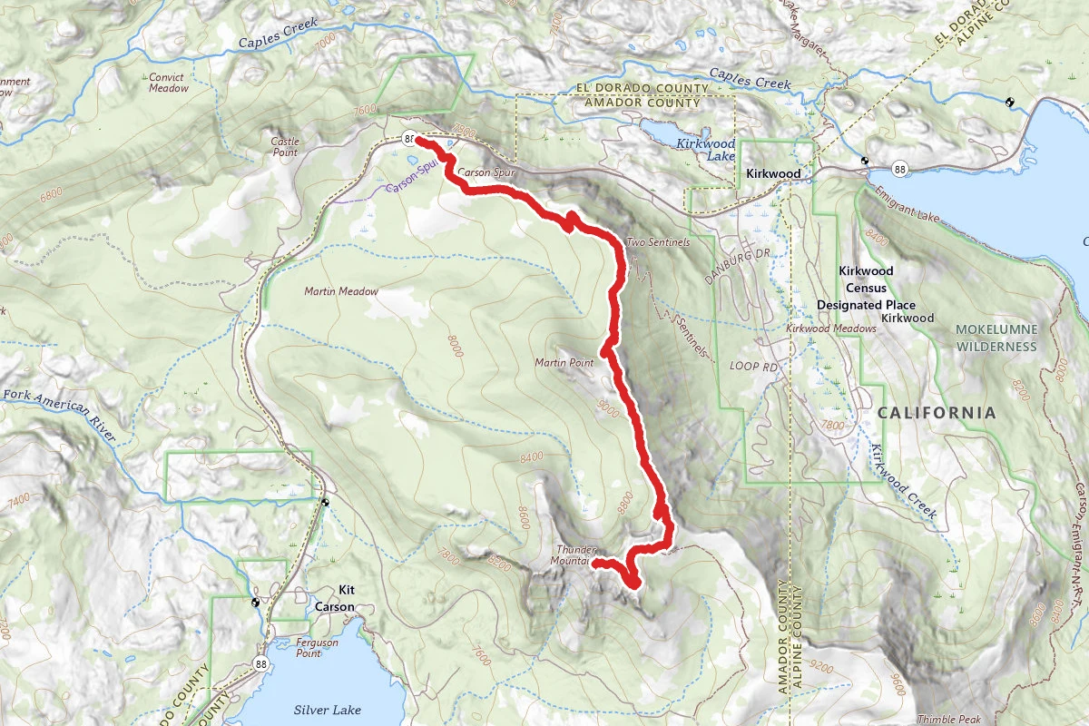 Thunder Mountain Summit