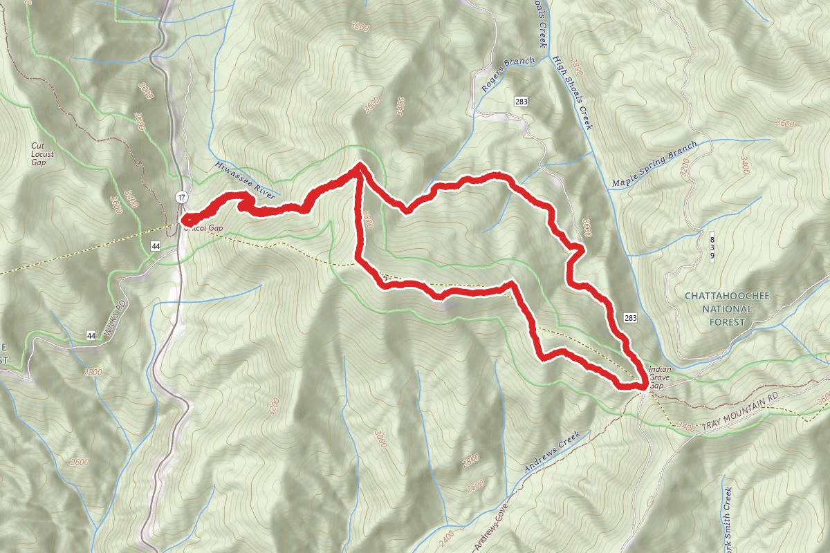 Unicoi Gap and Indian Grave Gap Loop