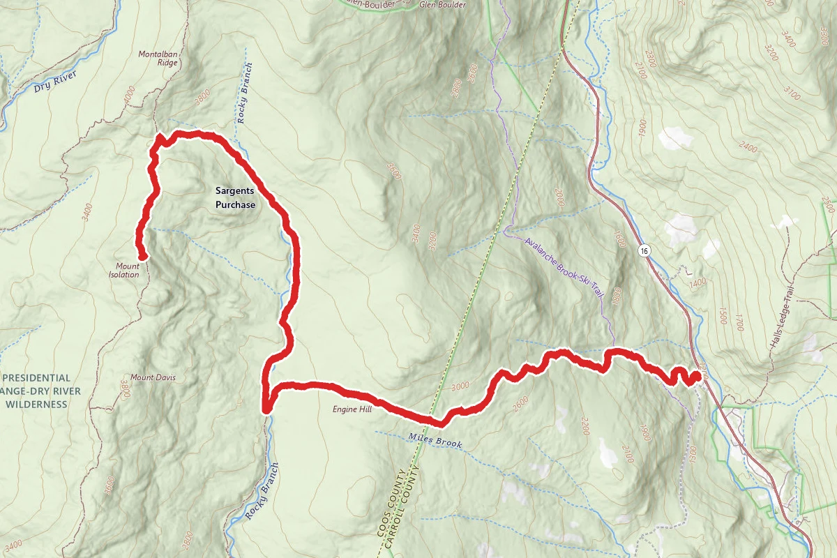 Mount Isolation Via Isolation Trail