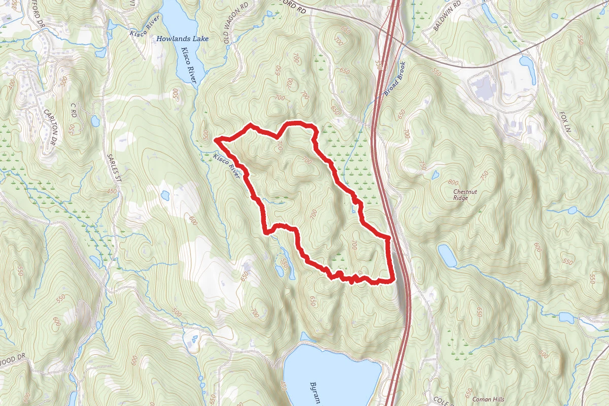 Butler Sanctuary Yellow, Red and Northern Orange Trail