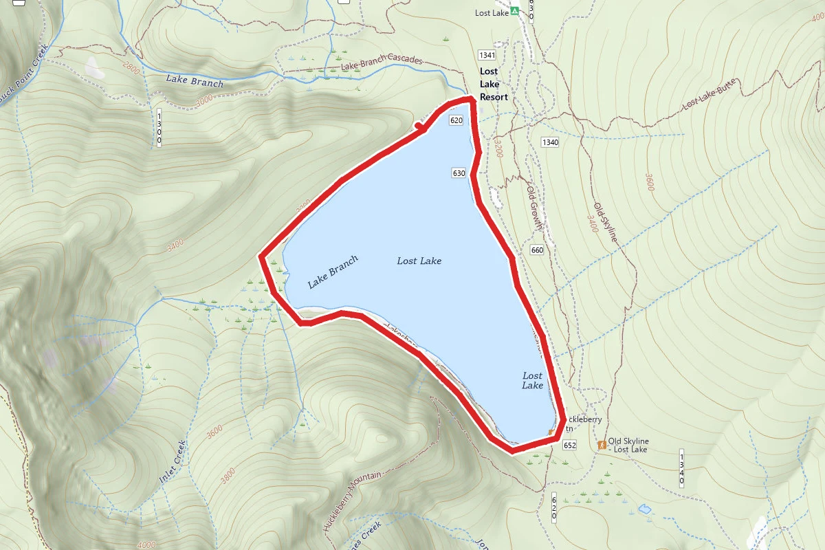 Lost Lake Loop (Lakeshore Trail)