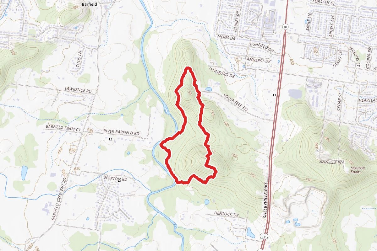 Marshall Knobs River Loop