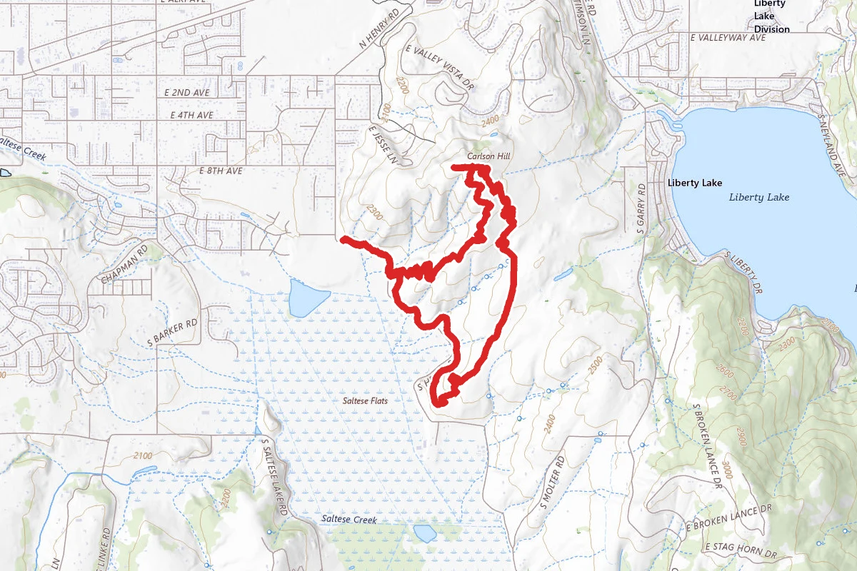 Saltese Uplands Trail
