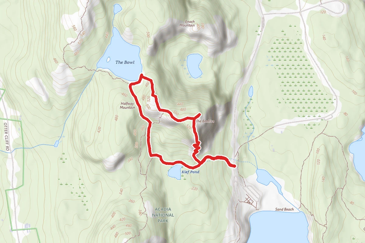 The Beehive Loop Trail