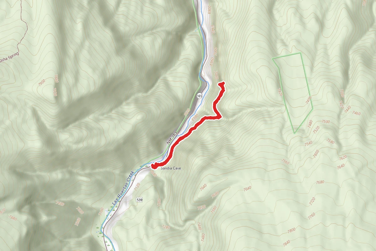 Sandia Cave Trail