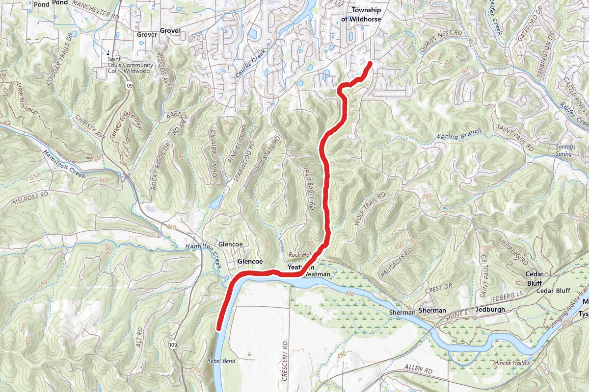 Rock Hollow Trail