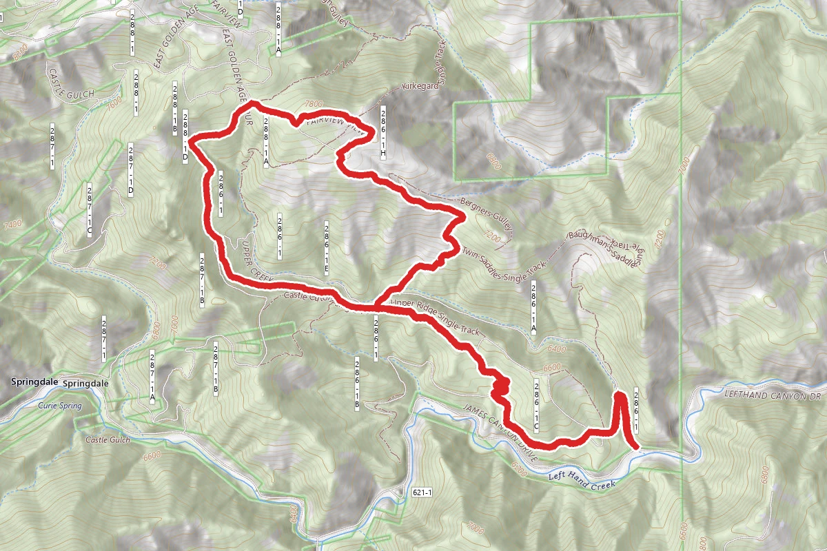 Lefthand Canyon Trail