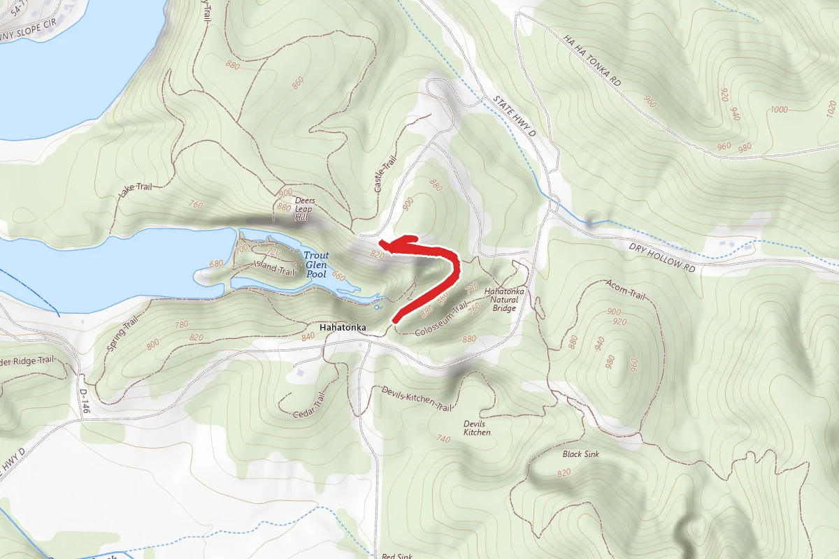 Dell Rim Trail