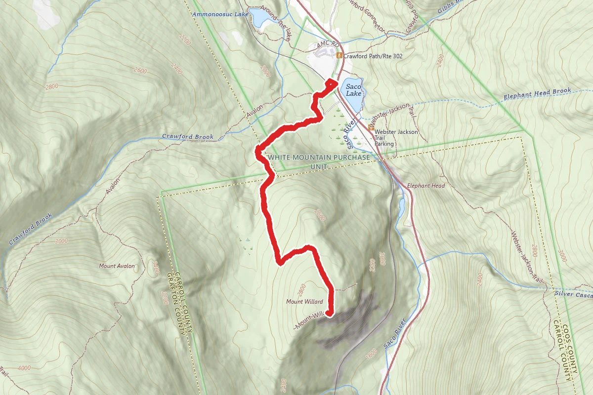 Mount Willard Trail