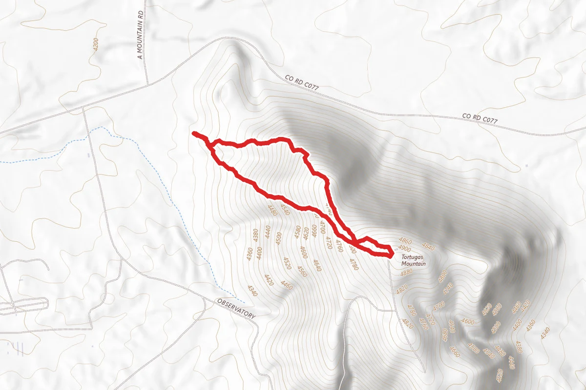 Tortugas Mountain via Turtleback Trail