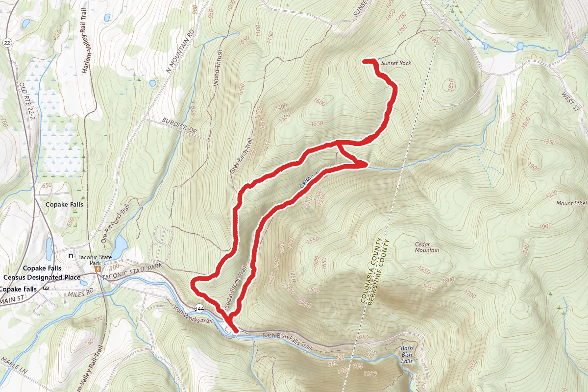 Sunset Rock Trail