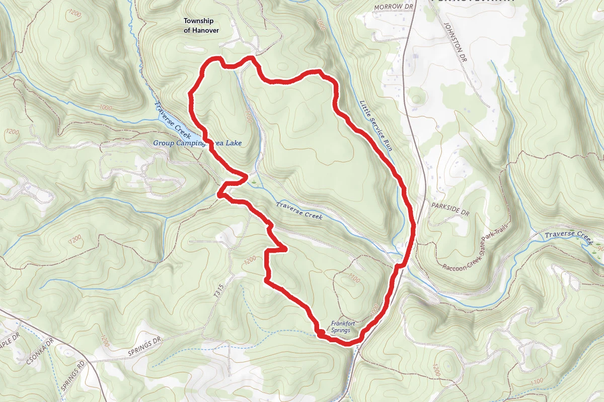 Heritage Trail and Forest Trail Loop