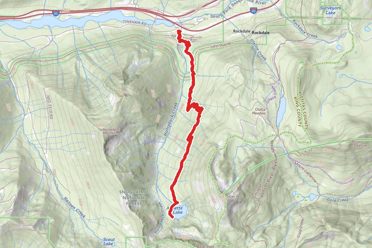 Annette Lake Trail