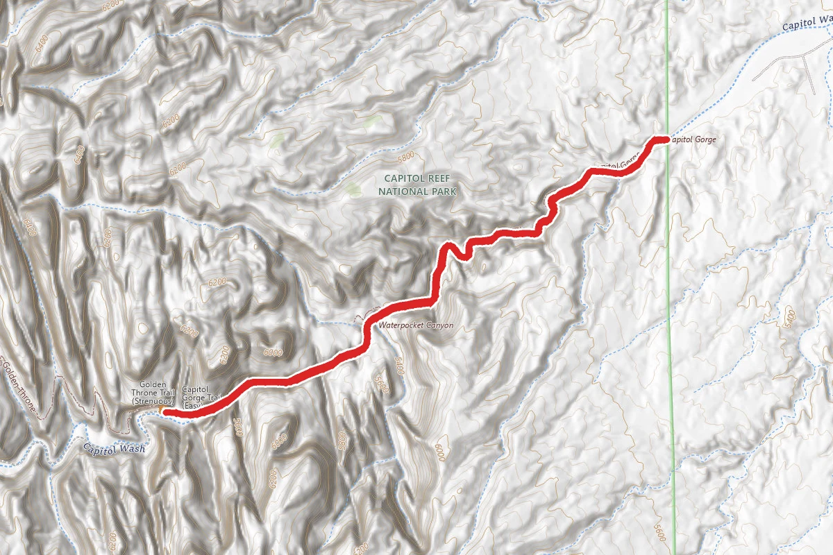 Capitol Gorge Trail