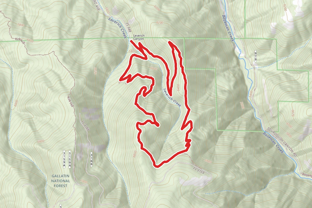 Leverich Canyon Trail