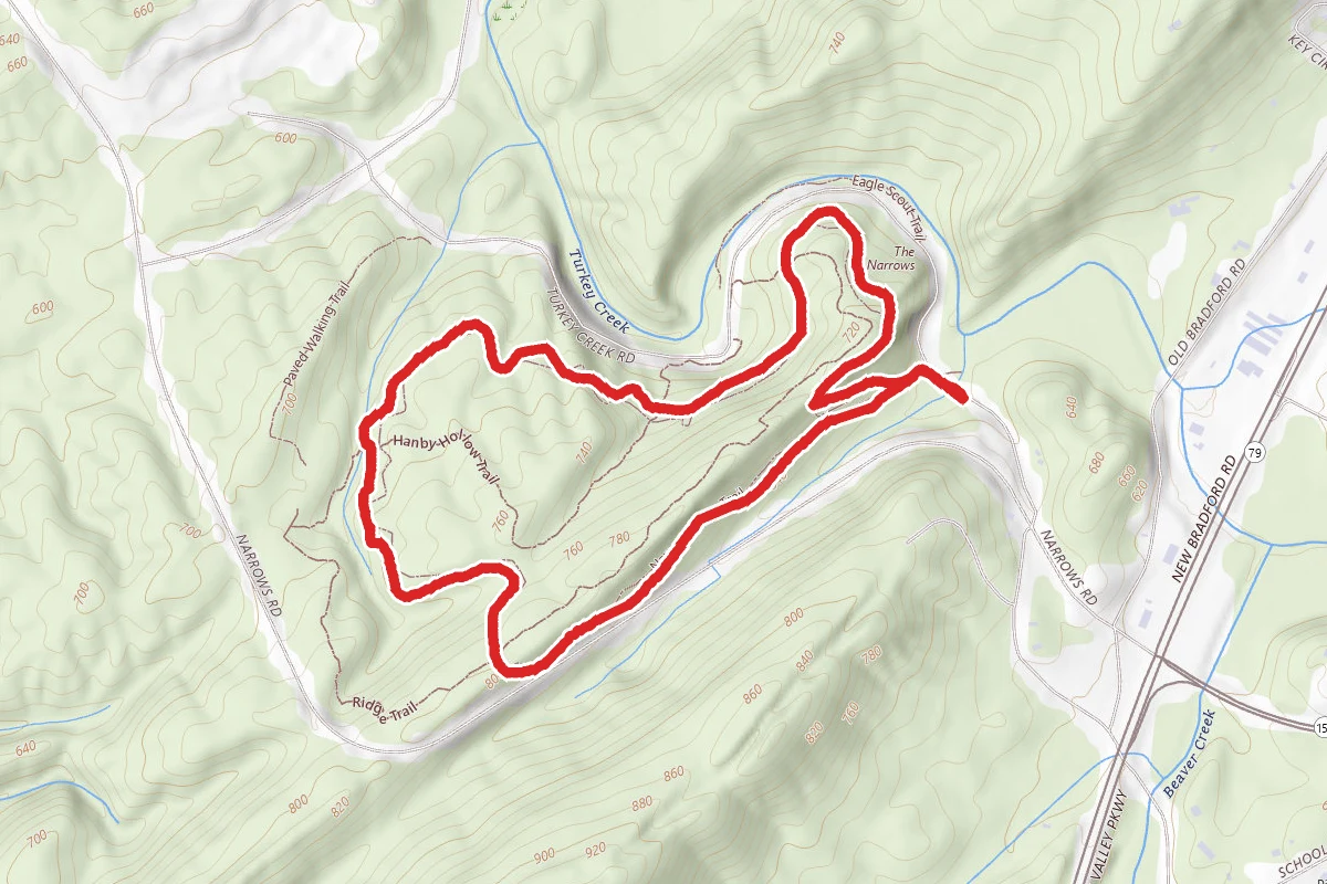 Narrows Ridge Trail