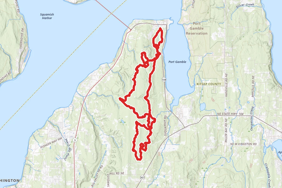 Port Gamble and Poulsbo