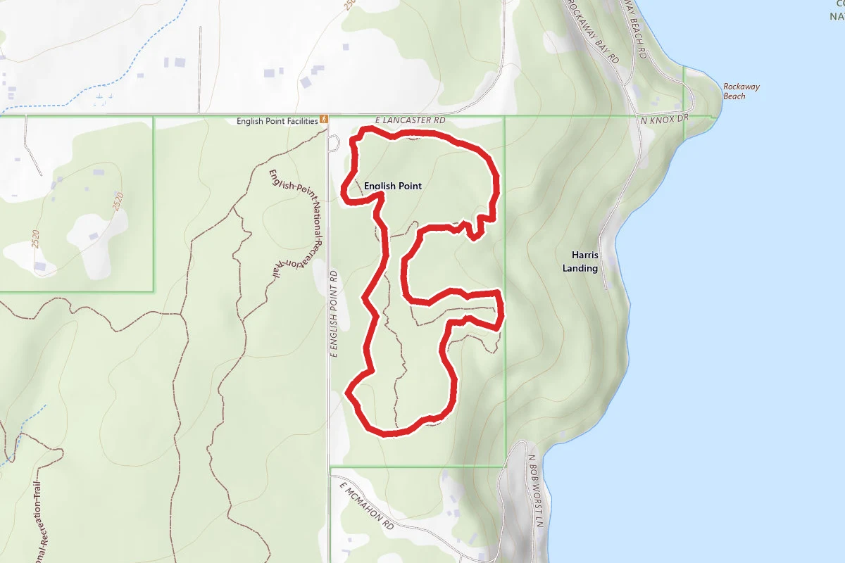 English Point Red Loop Trail