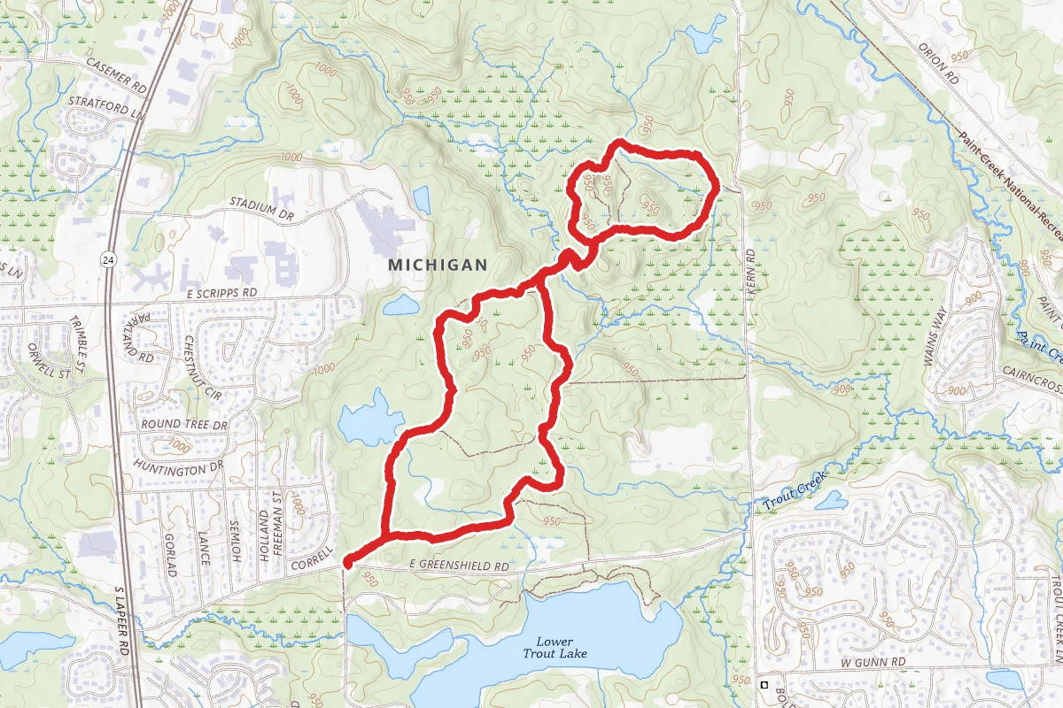 Bald Mountain Red Loop
