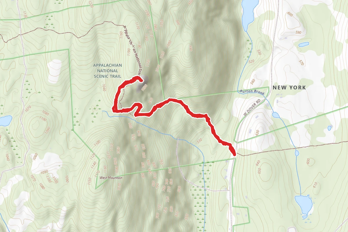 Cats Rock via Appalachian Trail