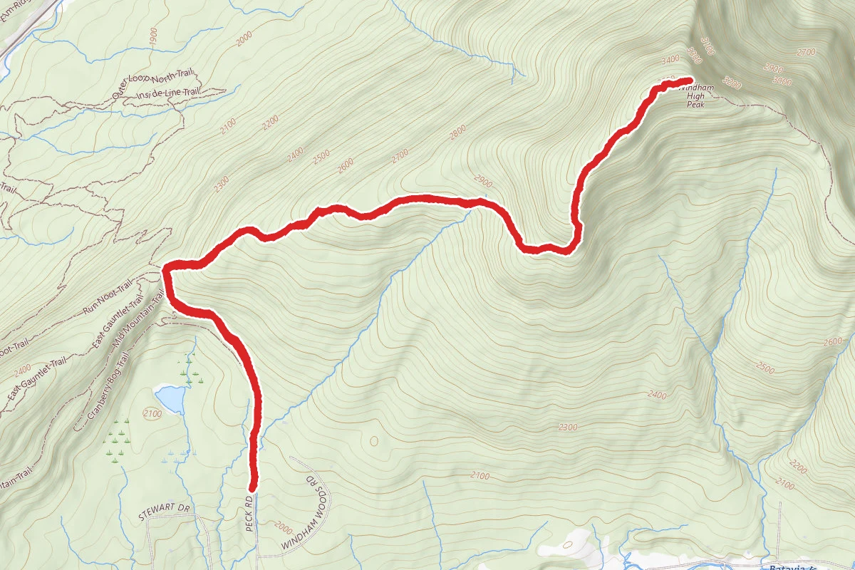 Windham High Peak via Elm Ridge Trail