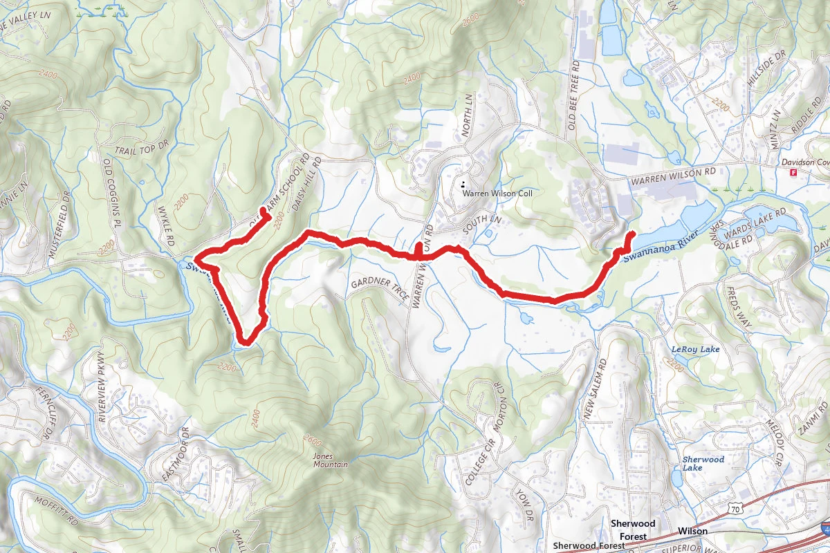 Warren Wilson River Trail